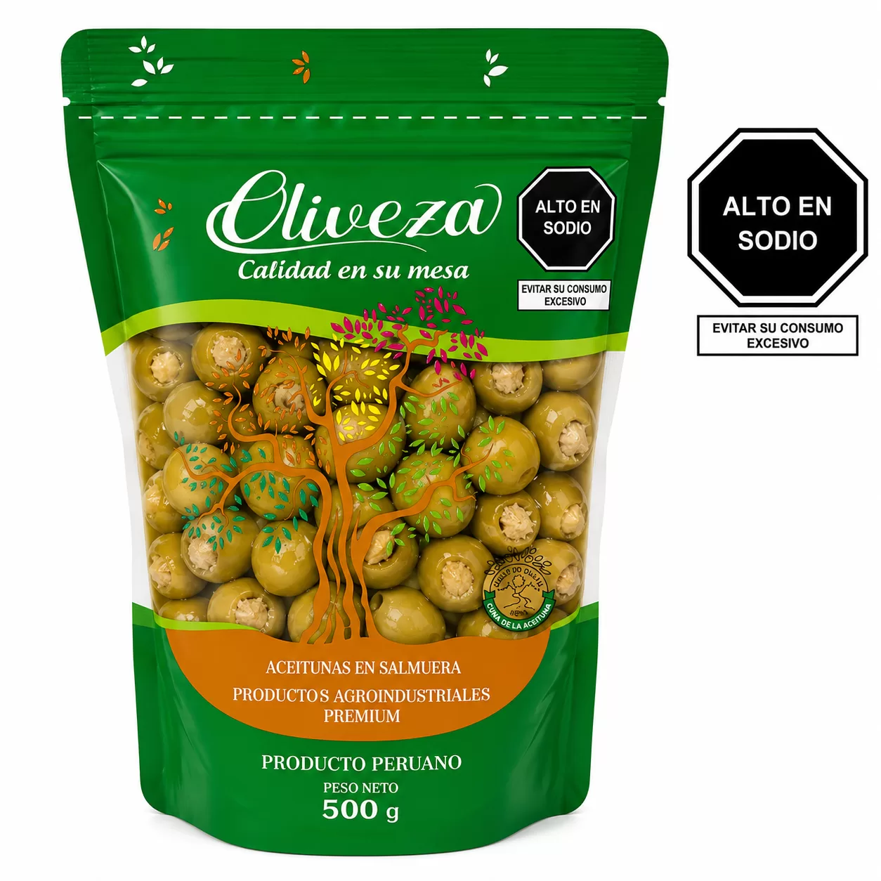 Green Olives stuffed with Chestnut