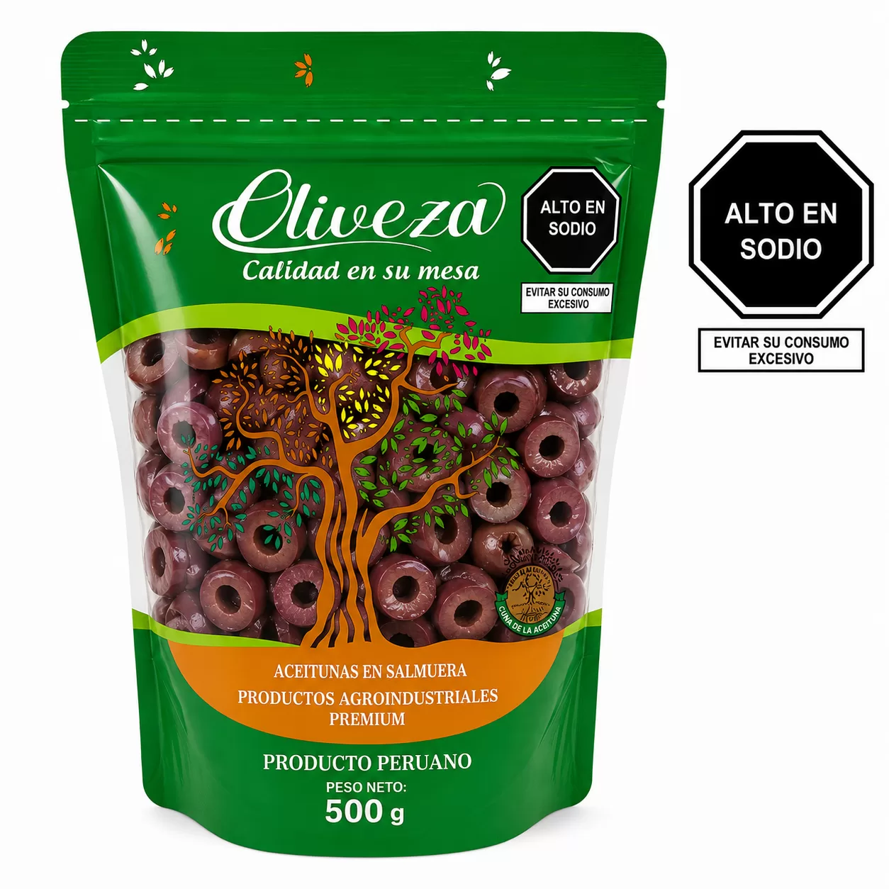 Aceitunas Botija en rodaja