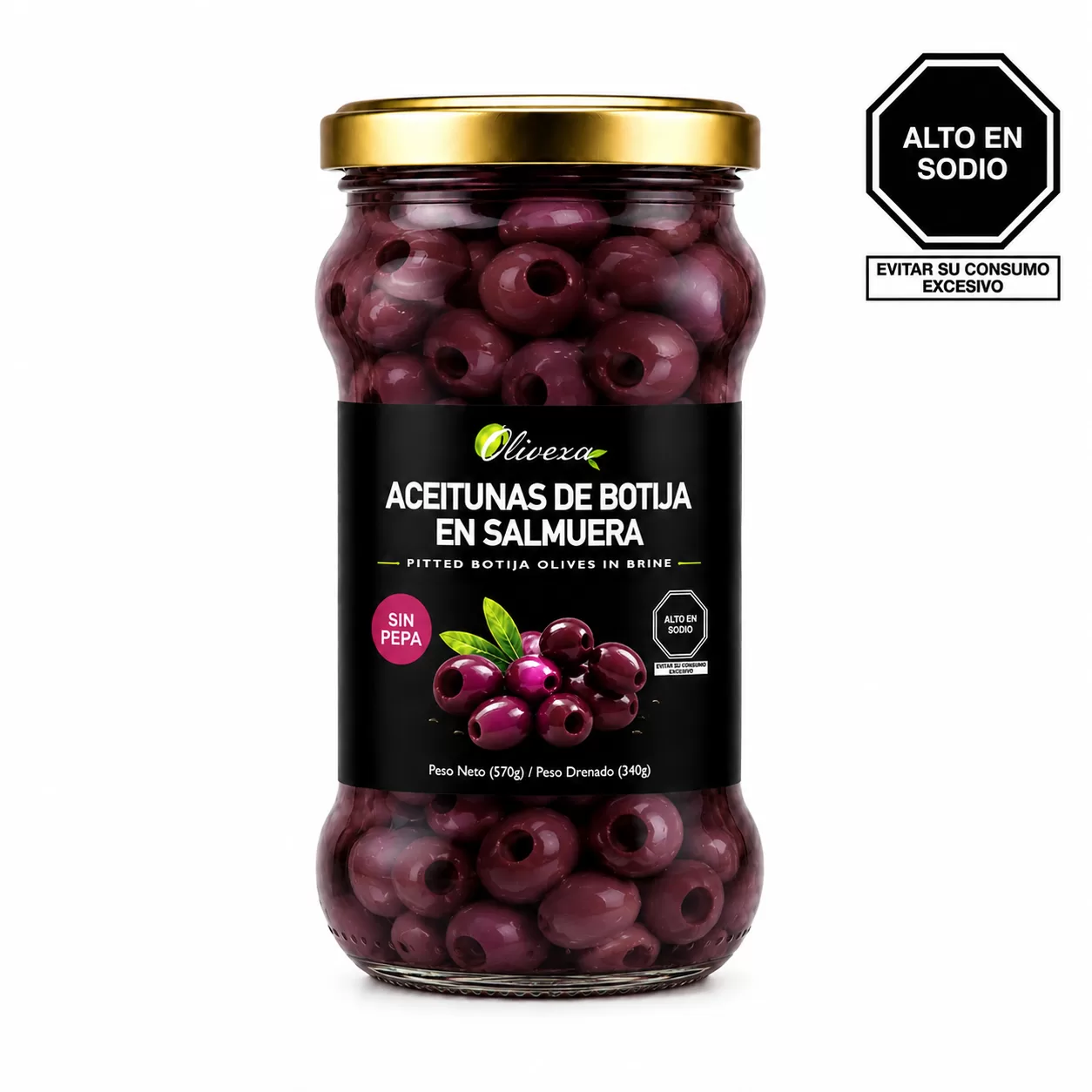 Aceitunas Botija sin pepa