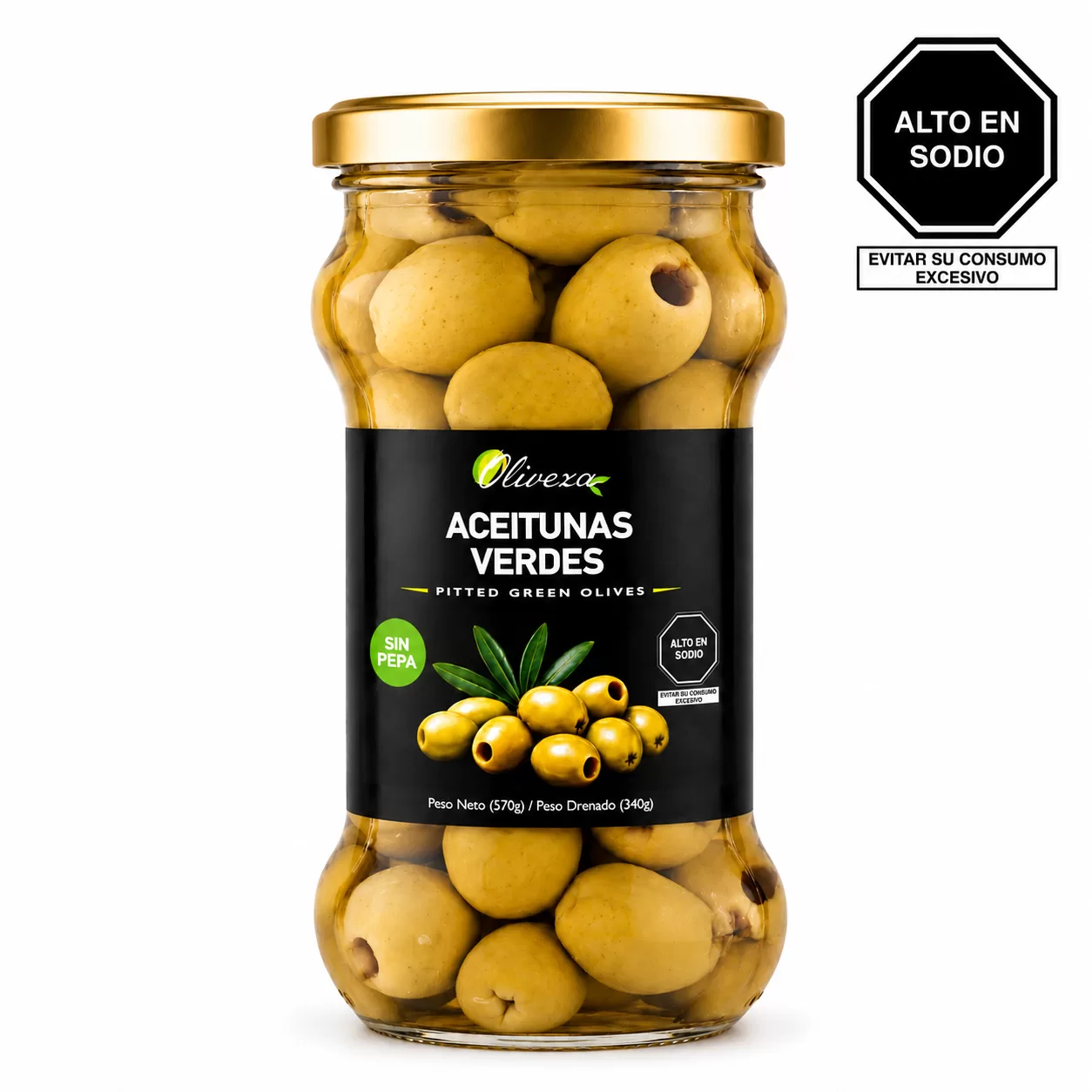 Aceitunas Verdes sin pepa