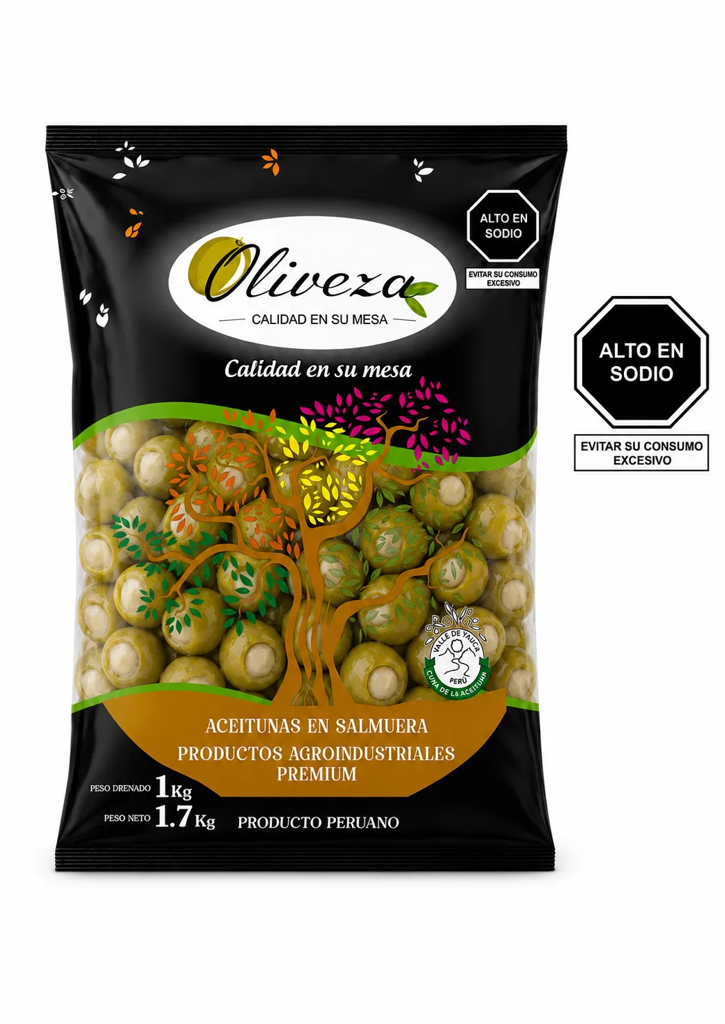 Aceitunas Verdes rellenas con Castaña