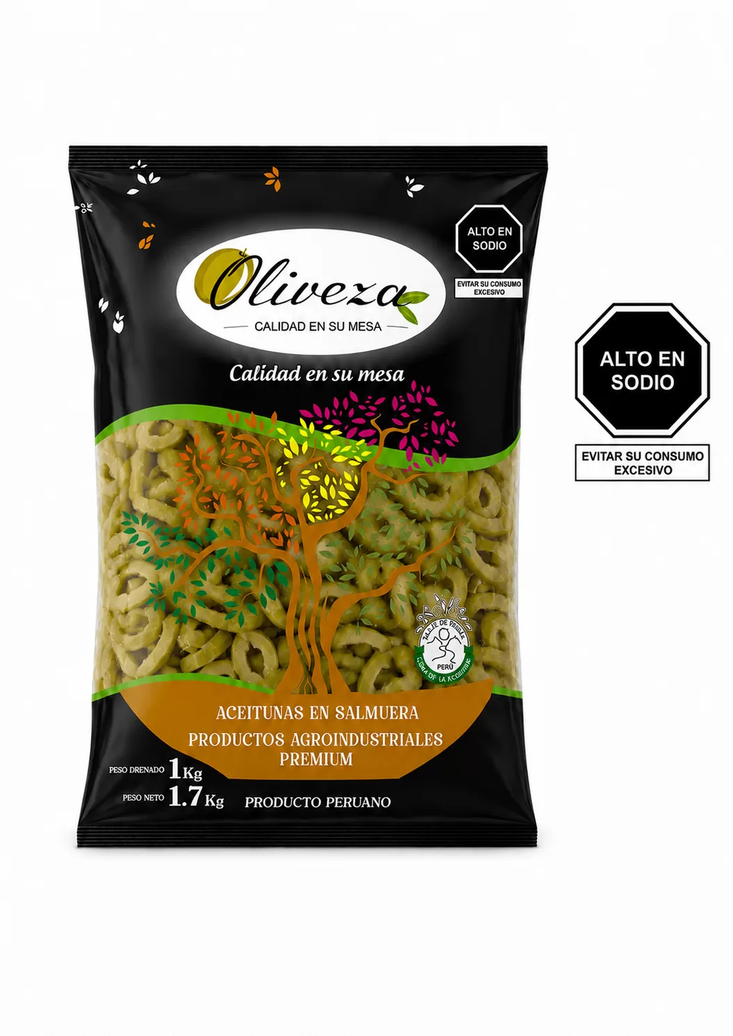 Aceitunas Verdes en Juliana