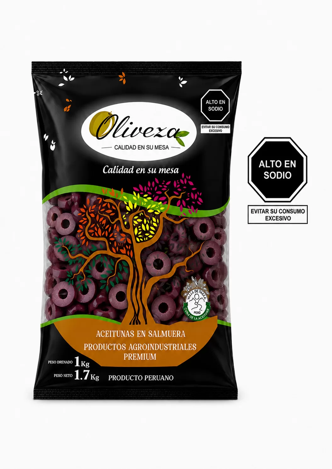 Aceitunas Botija en rodajas