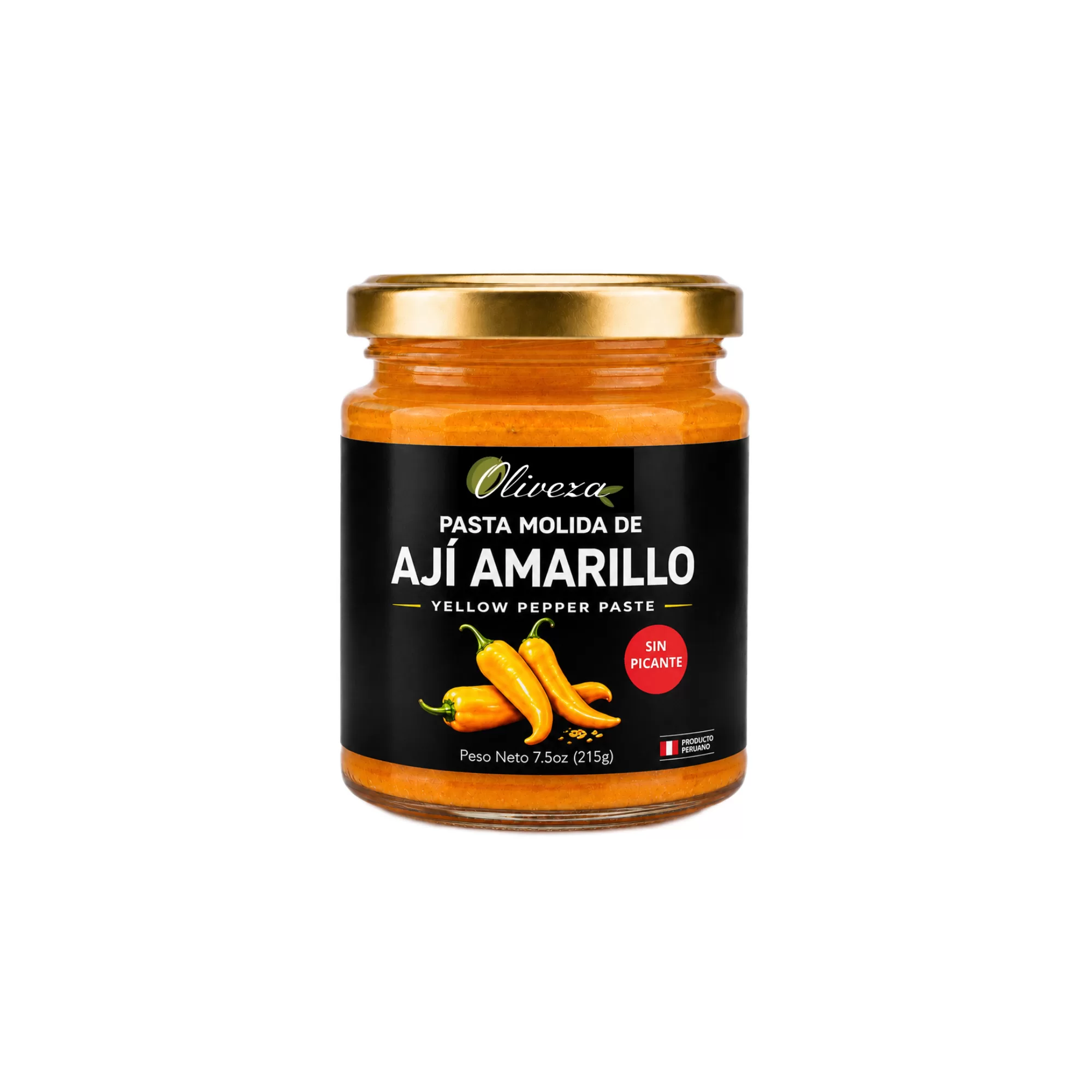 Pasta Molida de Ají Amarillo (Sin picante)