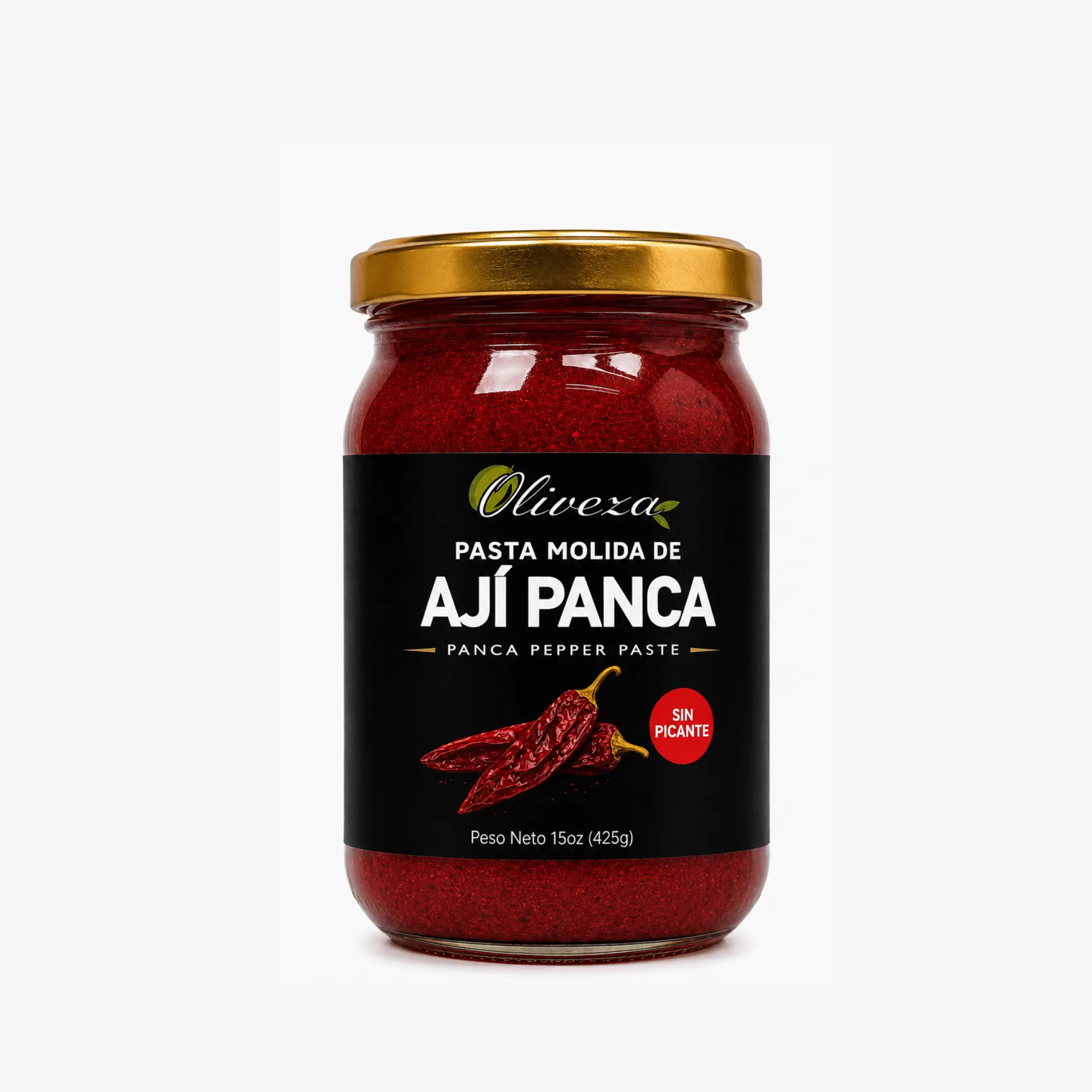 Pasta Molida de Ají Panca (Sin picante)