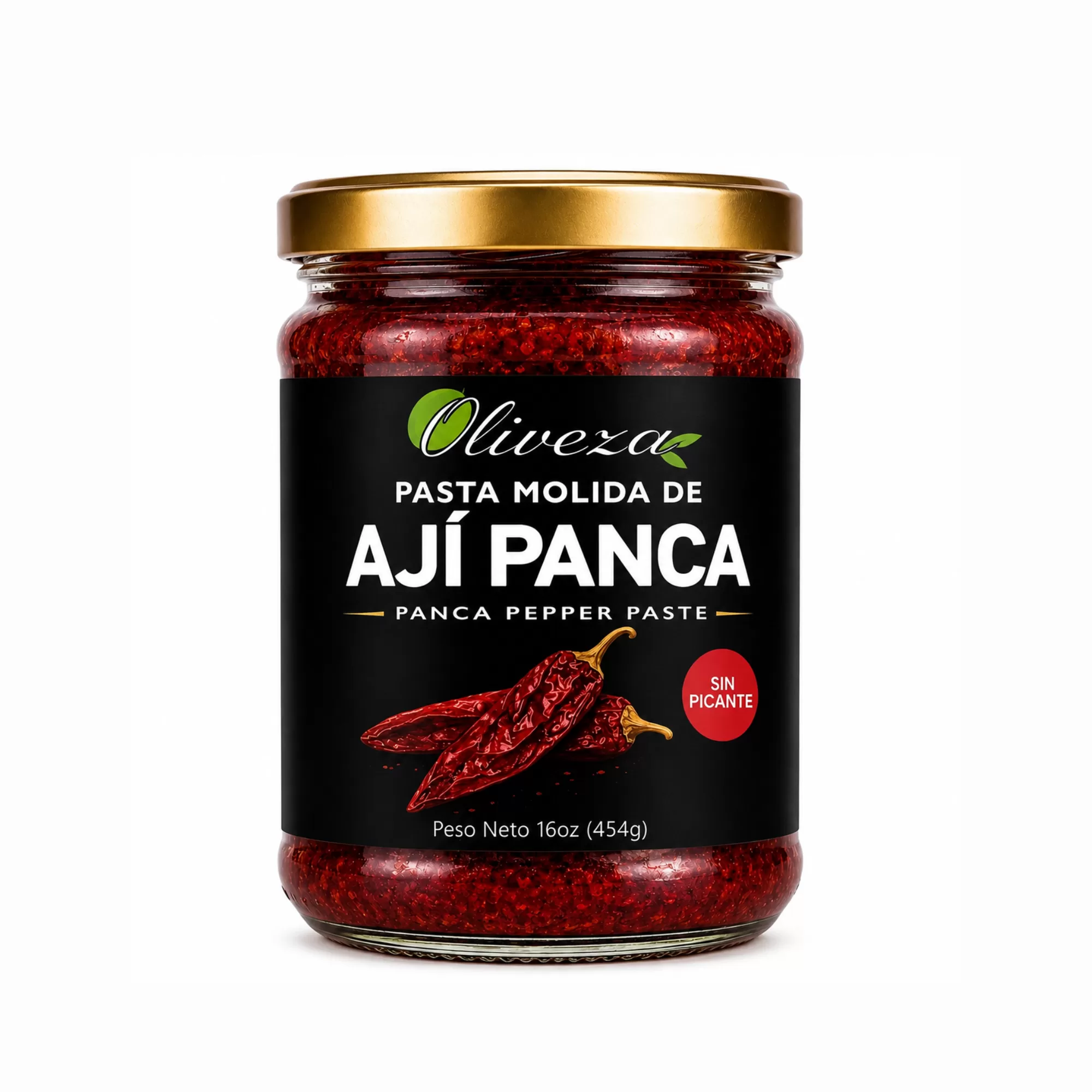 Pasta Molida de Ají Panca (Sin picante)