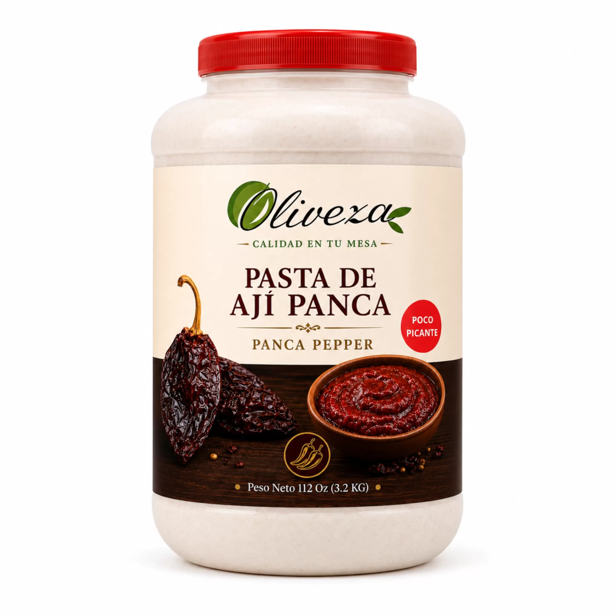 Pasta Molida de Ají Panca (Poco picante)