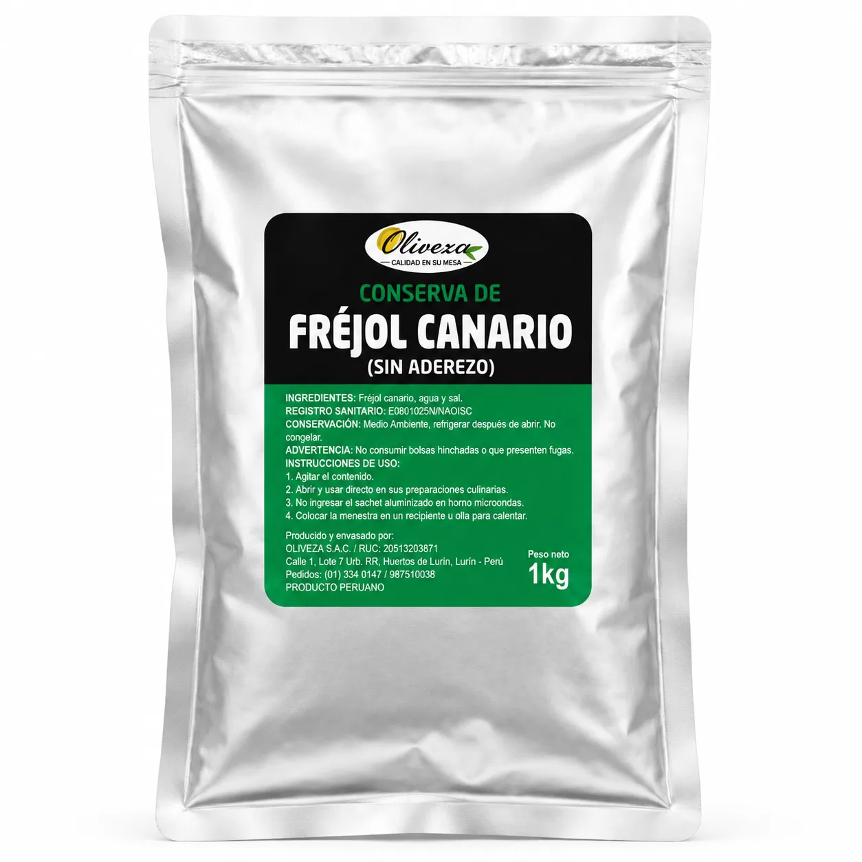 Conserva de Frejol Canario